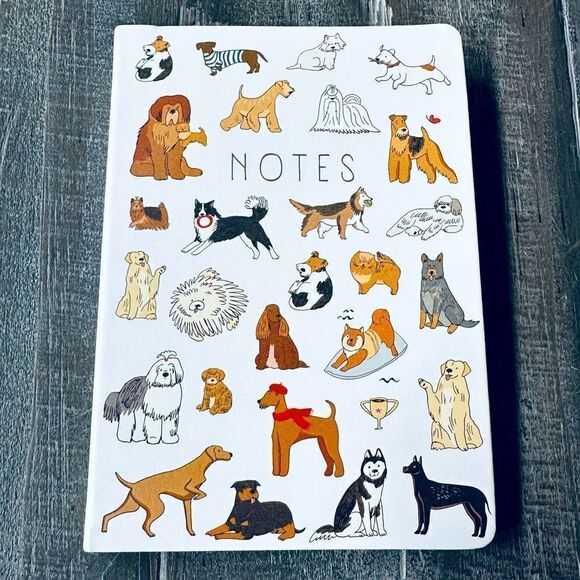 Dog Notes Notebook Journal Book - Picture 1 of 4